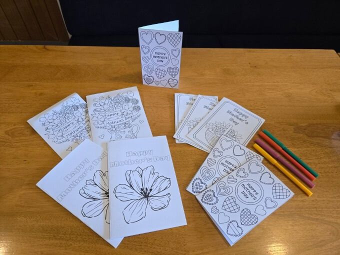 Drawings from a community event at Emsworth Sports and Social Club