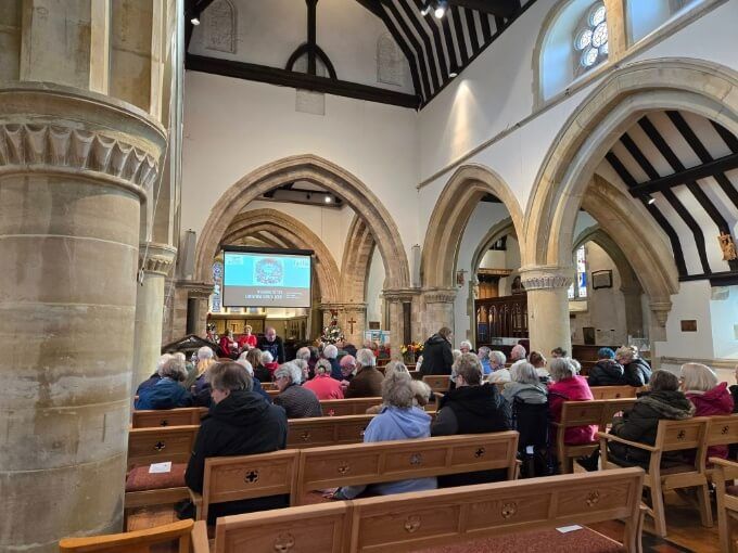 Church visit held by the Emsworth Community Club