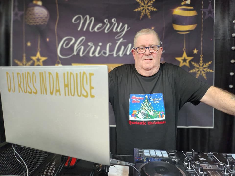 DJ Russ at Emsworth Sports and Social Club